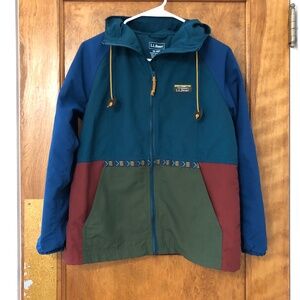 L.L. Bean Classic Anorak Jacket, Multi-Color - Women's Petite XS
